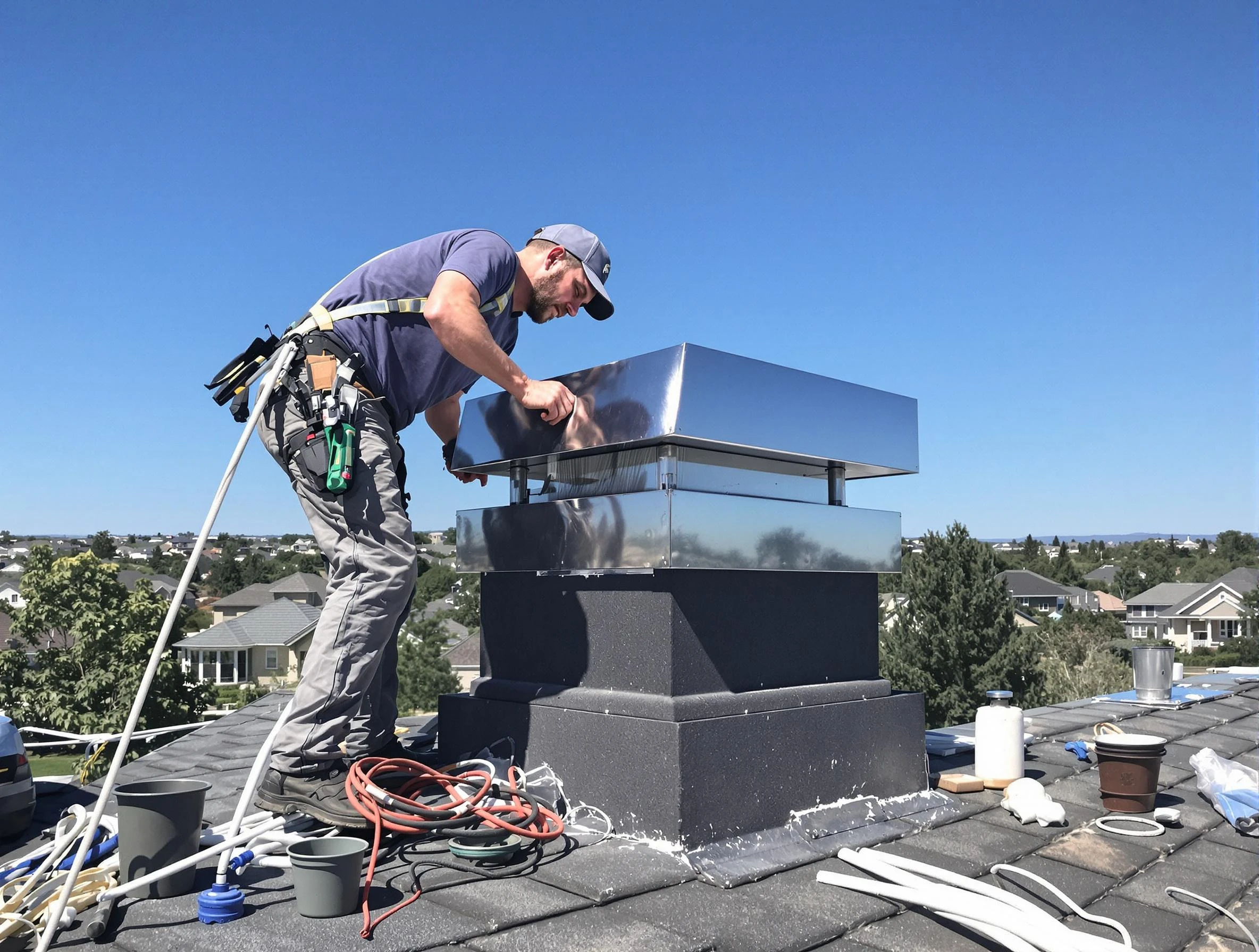 Chimney Cap Services in Milford