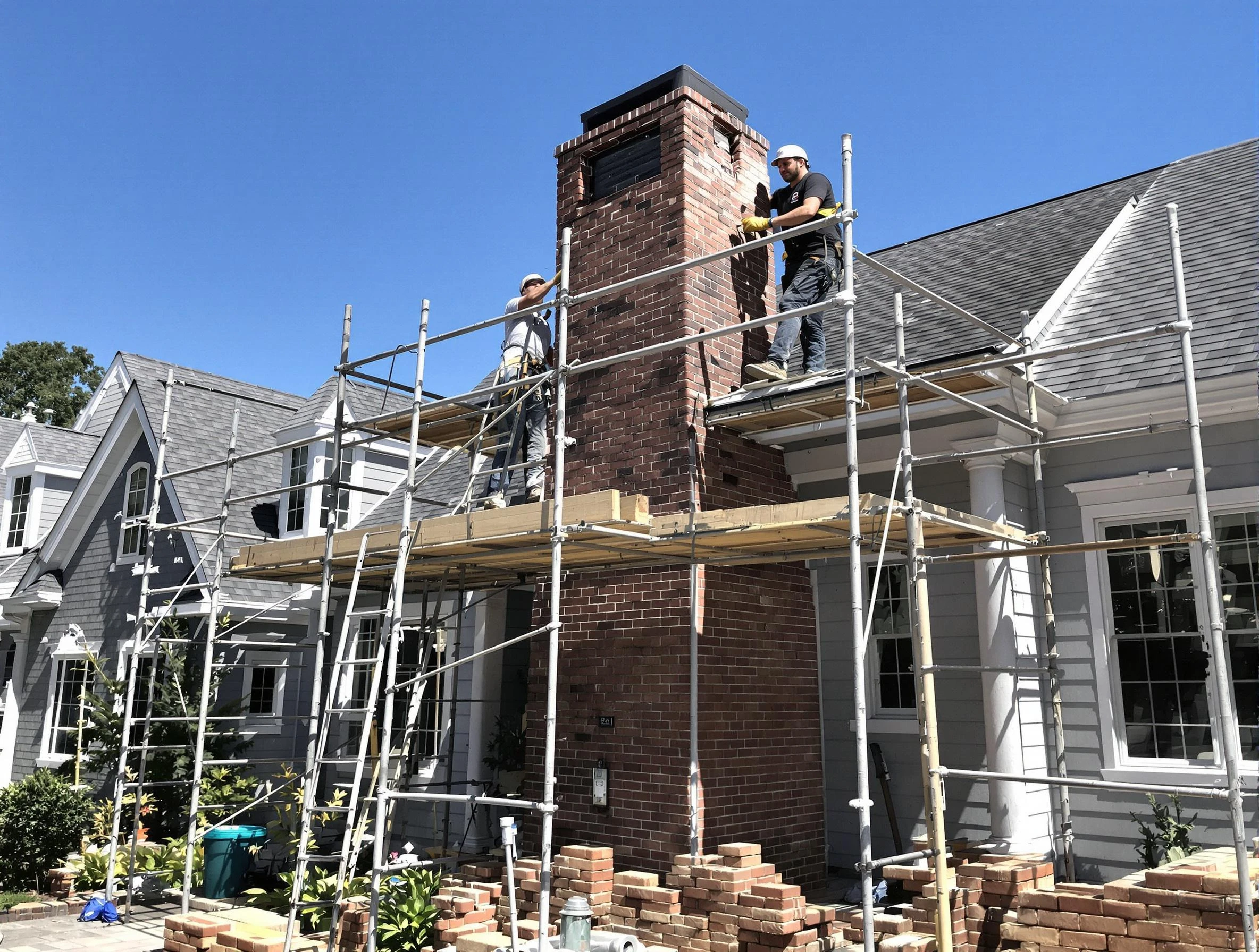 Chimney Rebuilding in Milford