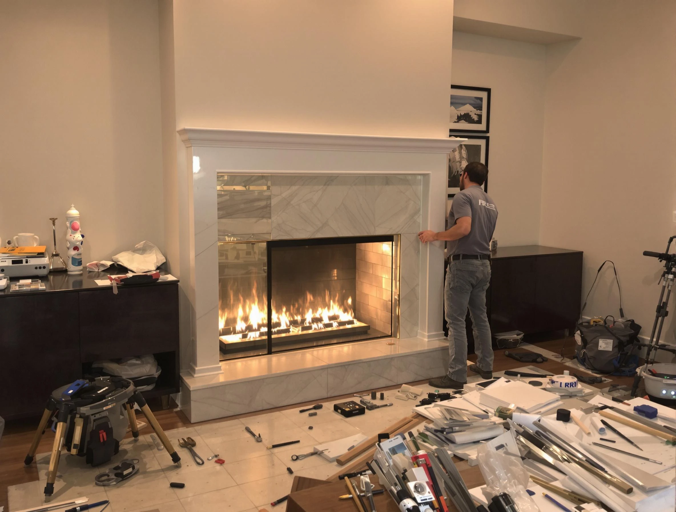 Fireplace Installation in Milford